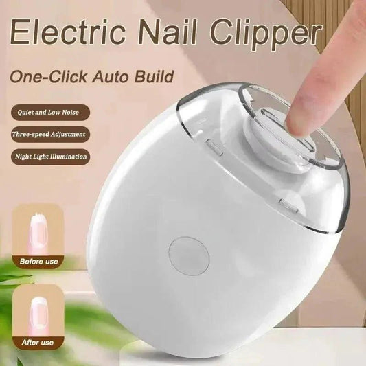 LumiClip™ Electric Nail Trimmer - Womans Fashion