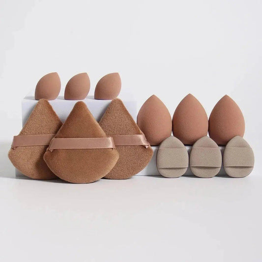 12 - Piece Makeup Sponge Set - Womans Fashion