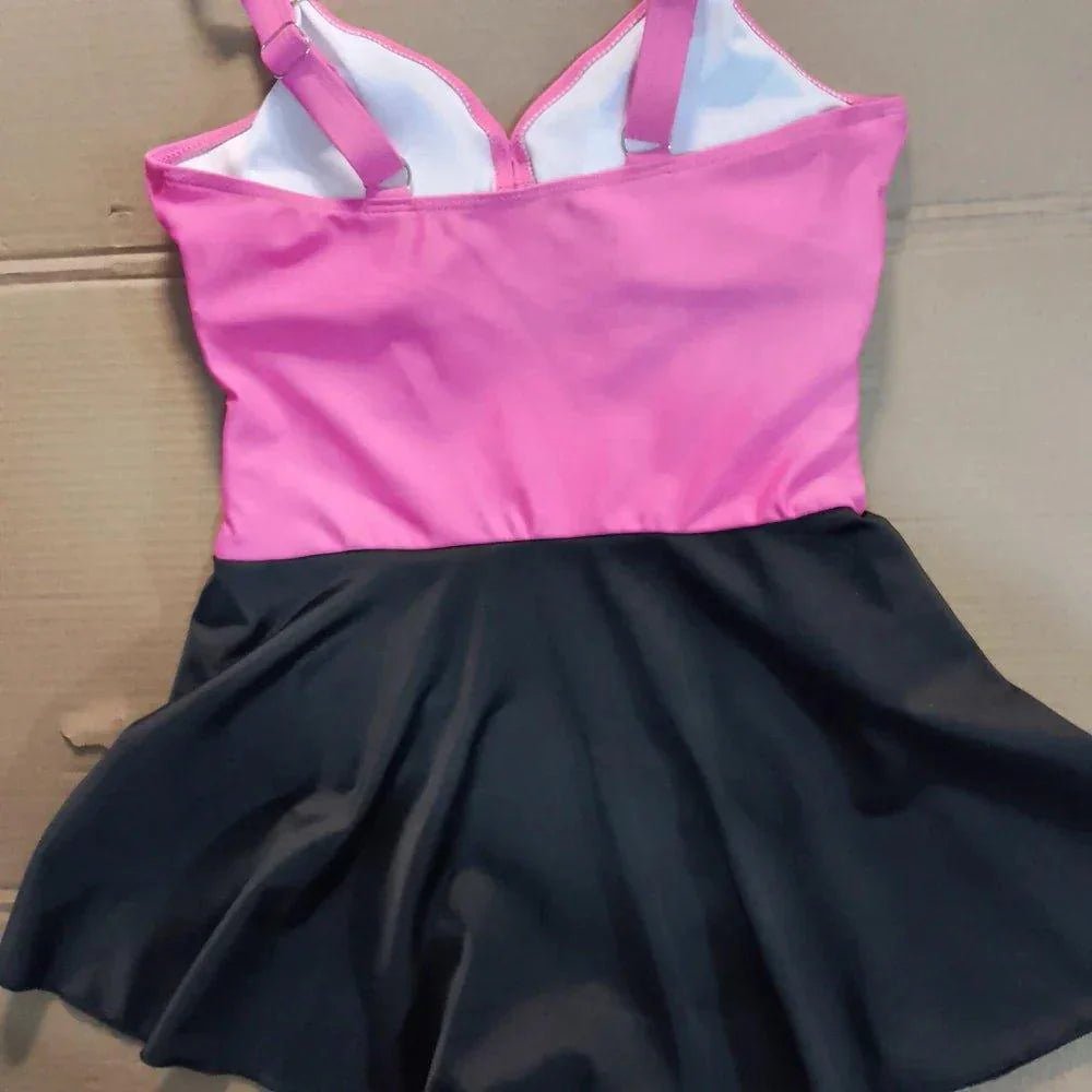 8 Colors Cute Women Swimdress Tummy Control Sexy One Piece Slim & Comfortable Ruched & Cross Swimwear Elastic Beachwear 2025 New - Womans Fashion