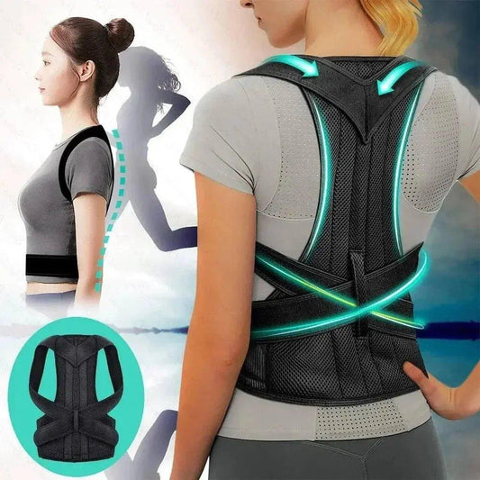 Adjustable Lumbar Posture Vest - Womans Fashion