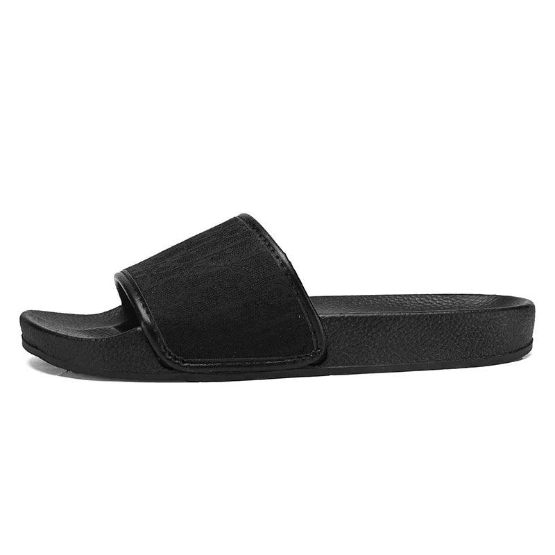 Men's Home Slippers Lightweight Summer New Style Flat and Worn Casual Retro Patterned Anti - slip Quick - drying Sandals - Womans Fashion